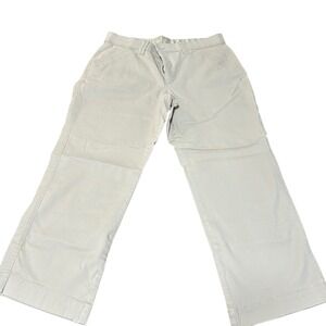 Lee Simply Soft Women's Khaki Straight Leg Pants Size 14S